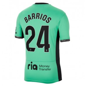 Atletico Madrid Pablo Barrios #24 Rezervni Dres 2023-24 Kratak Rukavima